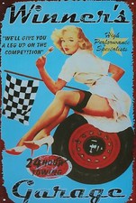 SUPERBE PLAQUE ALUMINIUM PIN