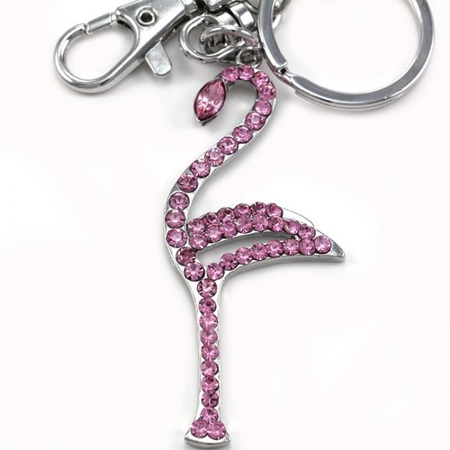 Cute pink flamingo - cute, animal