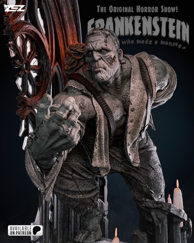 Frankenstein figurine en - frankenstein,
