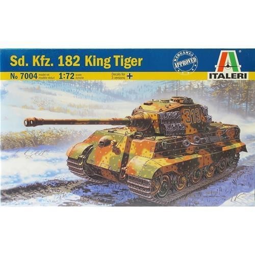 Kfz 182 king tiger italeri - sd.kfz.182,