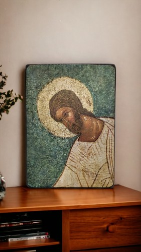 Icône religieuse sur bois - religieuse,