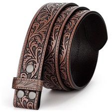Sangle de ceinture en cuir