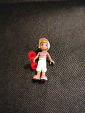 Lego Figurine Minifig femme  centre équestre danseuse téléphone 