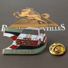 Pin's Folies ❤️ Demons Citroën Michelin Facom Rallye Bandeau Vert clair
