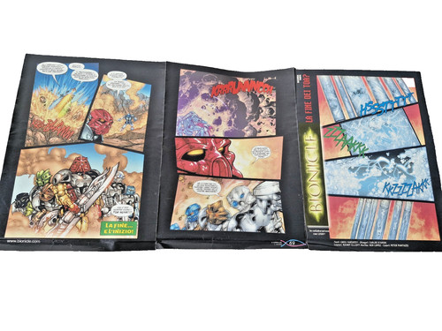 Lego bionicle comics italien - comics,