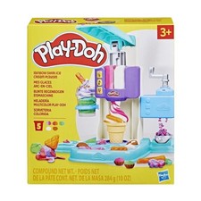 Play-Doh coffret Mes glaces arc-en-ciel avec pâte a modeler