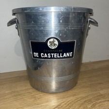 Seau À Champagne En Aluminium À Poignées Coquillages Champagne De Castellane
