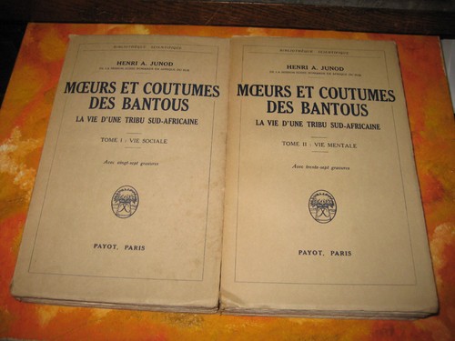 Henri junod moeurs et - henri, junod: