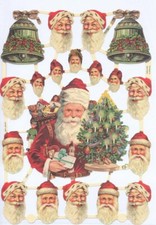 Chromo EF Découpis Père Noël 7220 Decoupage Collage Carterie