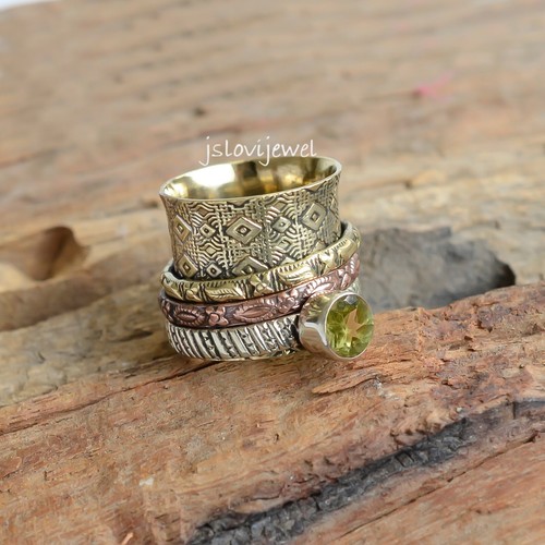 Bague toupie anxiété - bague,