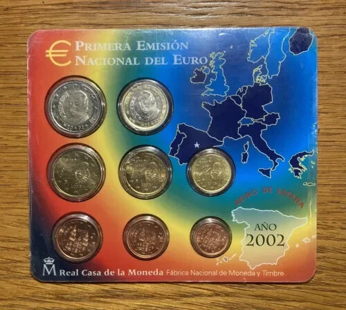 Coffret espagne 2002 cent - 2002, 1