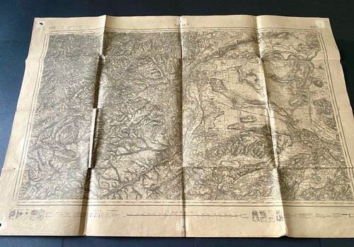 Ancienne carte état major - carte,