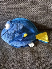 E9 Peluche poisson Dory DISNEY STORE Le Monde de Dory bleu