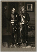 Qajar elite portrait of - , elite,
