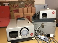 2 PROJECTORS / LEITZ PRADOVIT N24 + PRADOLUX / VINTAGE 60s-80s GERMANY/ READ ⚠️