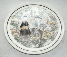 HENRY SIMON ASSIETTE PEINTE