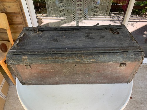 Ancienne malle militaire ww1 - militaire,