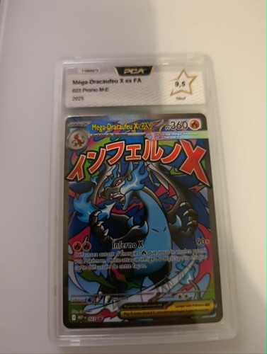 Carte pokémon méga dracaufeu - carte, méga-dracaufeu
