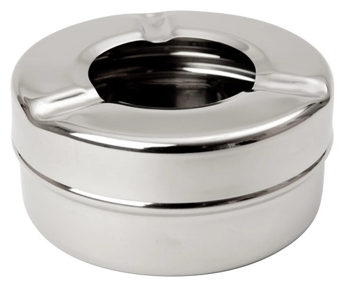 Cendrier inox coupe vent - cendrier,