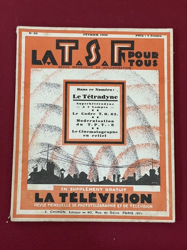 Revue magazine livre ancien - revue,