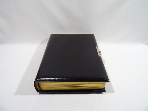 Ancien album cuir avec - cuir, 75