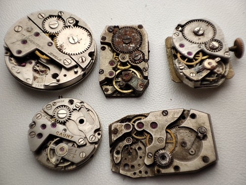 Watch lot movement for - , parts