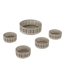 Set pour Table Ancien Man. Wedgwood Faïence Angleterre XIXe Siècle Original