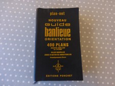 Guide banlieue orientation 400 plans au 1/15000 Editions Ponchet 5éme édition 