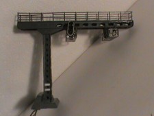 potence HO DISQUE ROUGE/ POTENCE 2NACELLES /METAL/ CABLE/GRIS FONCE