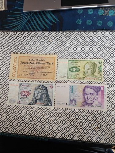 Lot billets allemagne - 4,