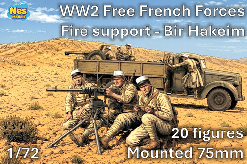 Ffl bir hakeim fire - 1/72,