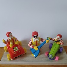Lot de 3 Jouets Mcdonald's 1988/1993 - RONALD