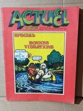 ACTUEL n° 22 23 Spécial Bonnes Vibrations Fritz le Chat CRUMB éd Nova Press 1972