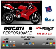 KIT AUTOCOLLANT STICKERS DUCATI PERFORMANCE POUR 848,748,998,999,1098,1198
