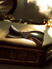 Vintage Broche Noeud Papillon