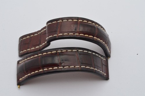 Breitling bracelet montre cuir - breitling,