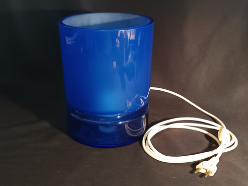 Lampe verre bleue space - bleue, age