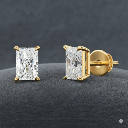 Boucles oreilles or - d'oreilles, jaune