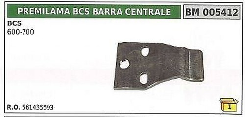 Barre centrale premilama - centrale,