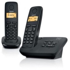GIGASET - AL120 A DUO - 2 Téléphones sans fil  avec répondeur - Noir - NEUF