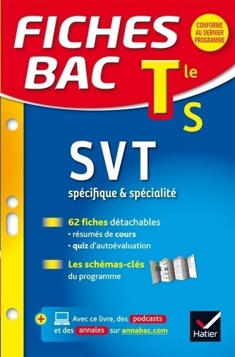 Svt terminale spécifique - svt, &
