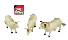 Miniature Demi Agricole Britains Bovins Charolais auto 1:3 2 Modélisme Static