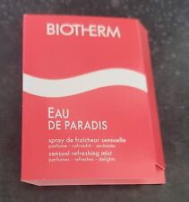 Mini vaporisateur pour collection échantillon - Eau du Paradis de Biotherm