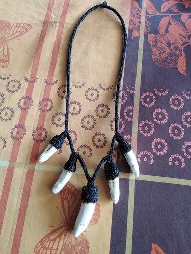 Collier dent crocodile - dent,