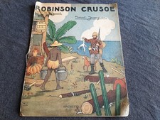 Livre Robinson Crusoé Marcel
