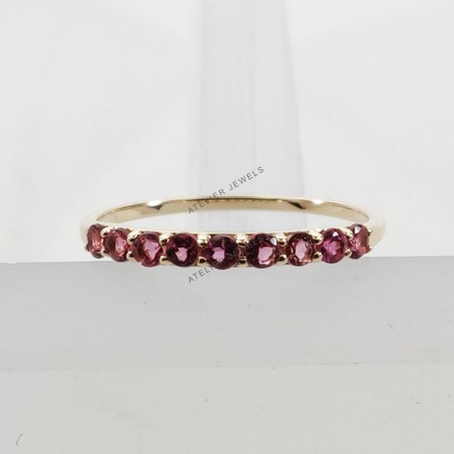 Bague tourmaline rose