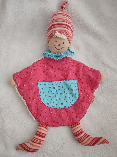 Doudou peluche fille lutin
