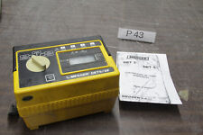 MEGGER DET5 / 2E EARTH TESTER - CONTROLEUR DE TERRE + USER MANUAL # P43