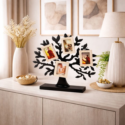 Décoration sur pied bois