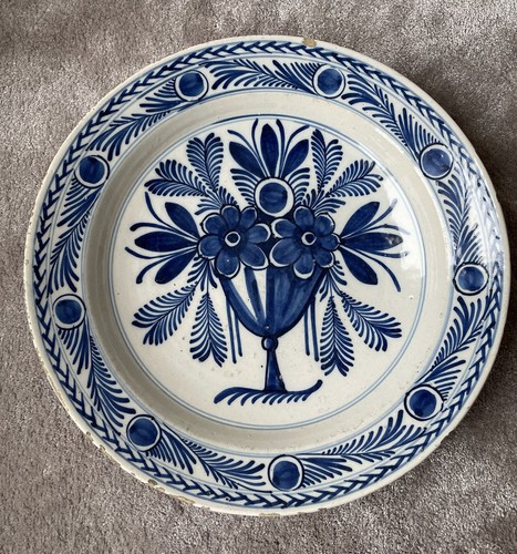 Delft plat faïence décor - plat,